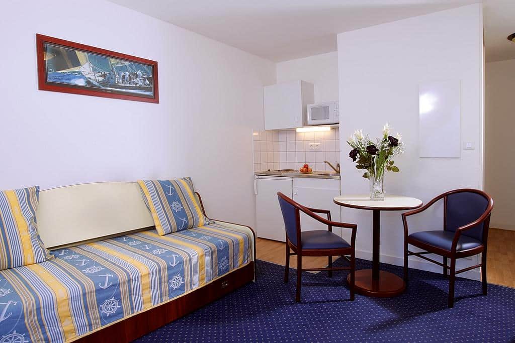 le coin salon - Appart'Hôtel Brest Pasteur