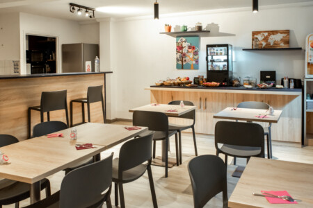 La salle de petit-déjeuner