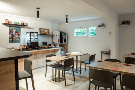 La salle de petit-déjeuner